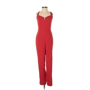H&M red jumpsuit size 6